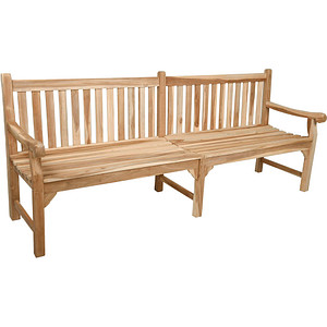 Garden Pleasure Gartenbank MADURA 940259 braun Holz 220,0 cm