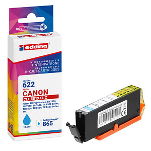 edding EDD-622 cyan Druckerpatrone kompatibel zu Canon CLI-581XXL C