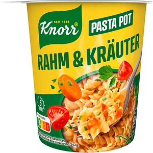 Knorr® PASTA SNACK RAHM&KRÄUTER Fertiggericht 62,0 g