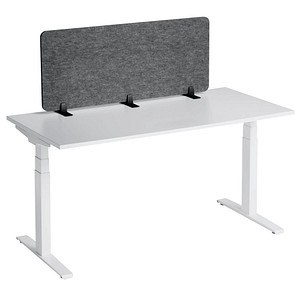 DURABLE Tischtrennwand EFFECT 313458, anthrazit 120,0 x 50,0 cm, 1 St.