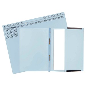 25 Exacompta Hängehefter Exaflex Karton hellblau 25 Exacompta Hängehefter Exaflex Karton hellblau