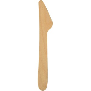 500 PAPSTAR Einweg-Messer pure Holz