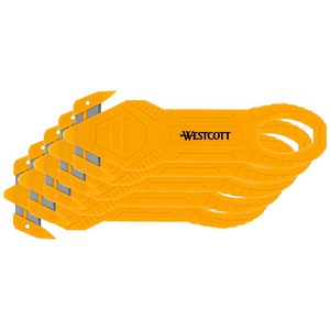 WESTCOTT Paketmesser orange, 5 St.