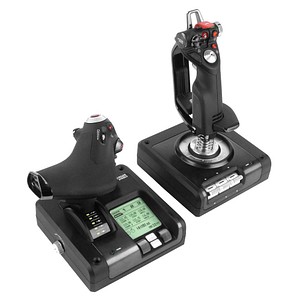 Logitech X52 Professional H.O.T.A.S. Joystick und Schubregler