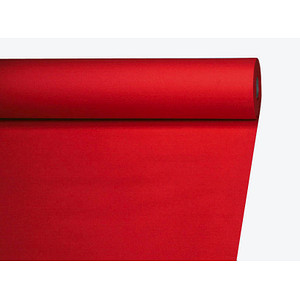 STARPAK Tischdecke rot 120,0 cm x 20,0 m, 1 Rolle