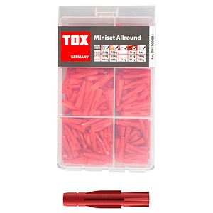 TOX Miniset Beton TRI 094900081 Universaldübel-Sortiment, 240-teilig