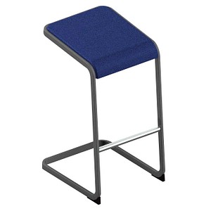 Quadrifoglio Barhocker C-STOOL OCSTOA01/2R90 dunkelblau, 1 St.