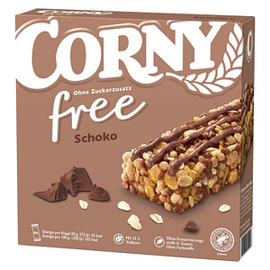 CORNY free Schoko Müsliriegel 6 Riegel