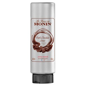 MONIN®  La Sauce de Dunkle Schokolade Dessertsauce, 0,5 l
