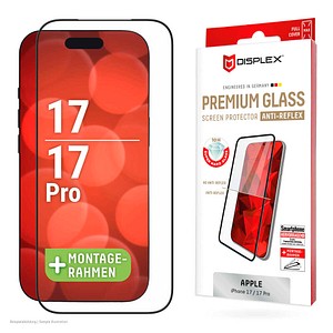 DISPLEX® Premium Glass Display-Schutzglas für Apple iPhone 17, iPhone 17 Pro