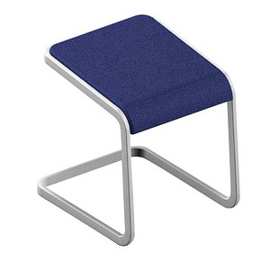 Quadrifoglio Büro-Sitzhocker C-STOOL OCSTOB01/2Z3W dunkelblau, 1 St.