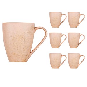 ID Fine Kaffeebecher Adel Alzar rosé 0,30 l, 6 St.