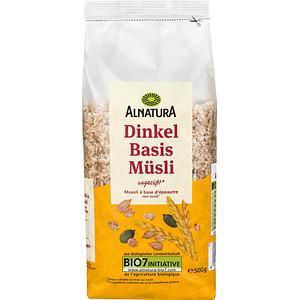 ALNATURA Bio Dinkel Basis Müsli 500,0 g, 1 St.