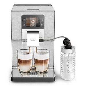 KRUPS EA877D Intuition Experience Kaffeevollautomat silber