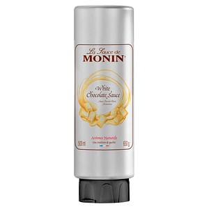 MONIN®  La Sauce de Weisse Schokolade Dessertsauce, 0,5 l