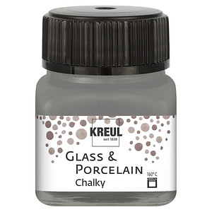 KREUL Chalky Porzellanfarben schwarz 20,0 ml