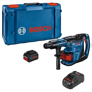 AKTION: BOSCH Professional GBH-40 C Akku-Bohrhammer-Set, Zahnkranzbohrfutter 18 V, 9 Joule, mit 2 Akkus mit Prämie nach Registrierung