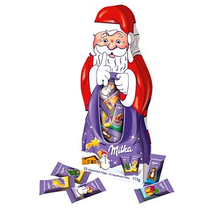Milka Naps Weihnachtsmann Schokolade 115,0 g, 1 St.