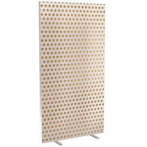 PAPERFLOW Trennwand easyScreen Classic Chic, 62401 bunt 94,0 x 173,4 cm, 1 St.