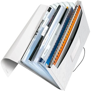 LEITZ Fächermappe WOW 4589 6 Fächer weiß, 1 St.