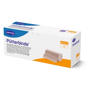 HARTMANN Kompressionsbinde  Pütterbinde® 9318145 beige 8,0 cm x 5,0 m, 10 St.