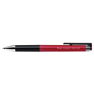 PILOT Synergy Point 0.5 Tintenroller rot/schwarz 0,3 mm, Schreibfarbe: rot, 1 St.