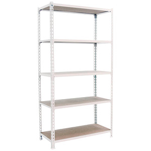 Simonrack Schwerlastregal MADERCLICK MEGAPLUS 5 8425437077531 weiß 120,0 x 40,0 x 200,0 cm