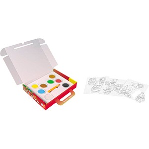 JOVI Bastelset Play & Fun Sand Painting Kit Christmas mehrfarbig