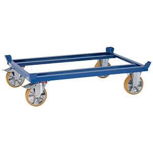 fetra Palettenwagen 22851 blau 85,5 x 125,5 x 32,9 cm