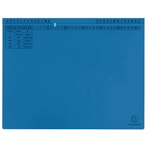 Exacompta Hängehefter Exaflex Karton blau DIN A4 1x Amtsheftung / kaufmännische Heftung, 25 St.