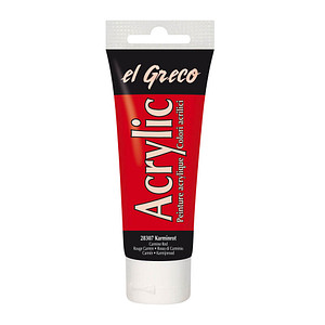KREUL el Greco Acrylfarbe karminrot 75,0 ml, 1 St.