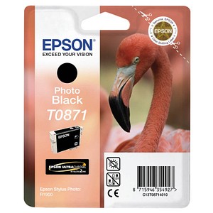 EPSON T0871 Foto schwarz Tintenpatrone EPSON T0871 Foto schwarz Tintenpatrone