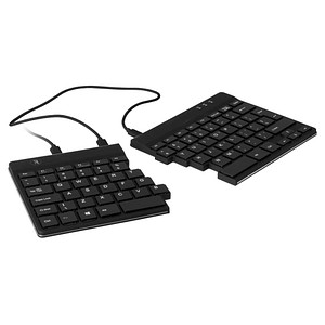 r-go Split Break ergonomische Tastatur geteilt, kabelgebunden schwarz