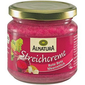 ALNATURA Bio Rote Bete Meerrettich Brotaufstrich, 180,0 g