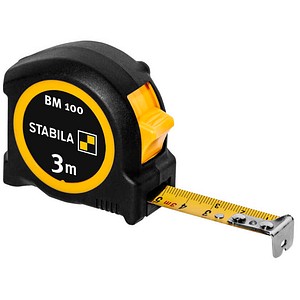 STABILA Maßband BM 100 19570, Stahl 3,0 m