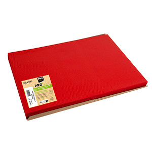 PROnappe Platzsets Tiss Lack rot 30,0 x 40,0 cm, 500 St.