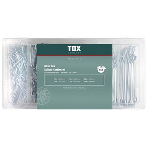 TOX Splinte-Sortiment BASIC 555 tlg.