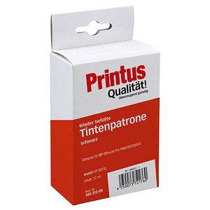 Printus schwarz Tintenpatrone ersetzt HP 907XL (T6M19AE) Printus schwarz Tintenpatrone ersetzt HP 907XL (T6M19AE)
