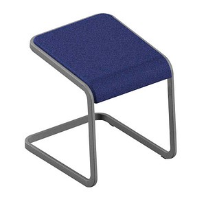 Quadrifoglio Büro-Sitzhocker C-STOOL OCSTOB01/34QK dunkelblau, 1 St.