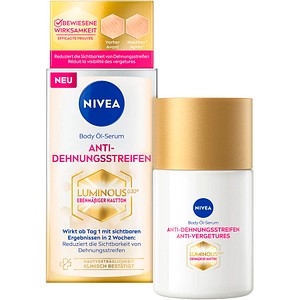 NIVEA LUMINOUS630® ANTI-DEHNUNGSSTREIFEN Pflege- und Massageöl 100,0 ml