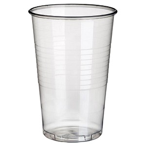 STARPAK Einweg-Trinkbecher transparent 0,3 l, 100 St.