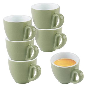 APS Espressotassen Snug grün 0,08 l, 6 St.