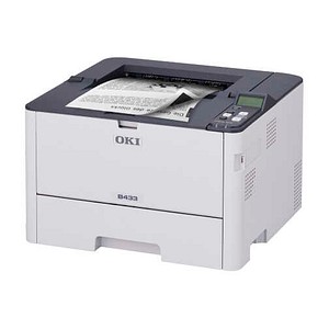 OKI B433dn Laserdrucker grau