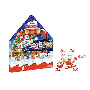 kinder Maxi Mix Adventskalender  24 St./351,0 g, 1 St.