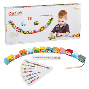 CUBiKA Fädelspiel Lernspiel, 1 St.