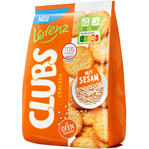 Lorenz Clubs Cracker Sesam 180,0 g