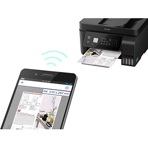 EPSON EcoTank ET-4700 4 in 1 Tintenstrahl-Multifunktionsdrucker schwarz EPSON EcoTank ET-4700 4 in 1 Tintenstrahl-Multifunktionsdrucker schwarz