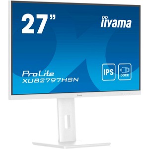 iiyama ProLite XUB2797HSN-W2 Monitor 68,6 cm (27,0 Zoll) weiß