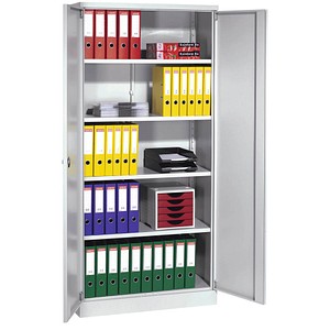 AKTION: Gürkan Stahlschrank 100064 lichtgrau 92,0 x 42,0 x 195,0 cm, zerlegt