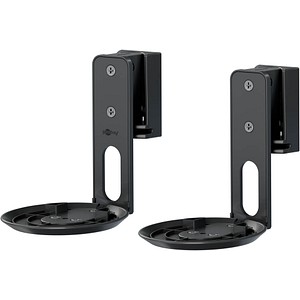 goobay Lautsprecher-Wandhalterung Modern Era 1 Flex schwarz
